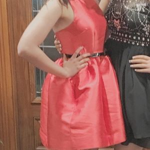 2. KATE SPADE red cocktail dress